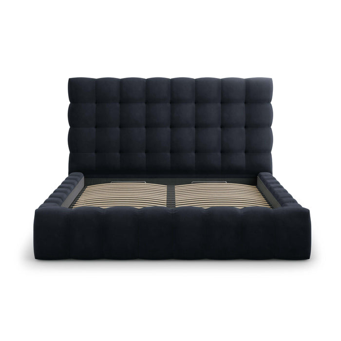 Cosmopolitan Design Bali Bedframe met Opbergruimte - 180 x 200 cm - Donkerblauw