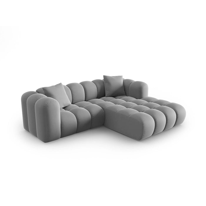 Windsor & Co Halley Hoekbank met Chaise Longue 3-zits - Rechts - Roze