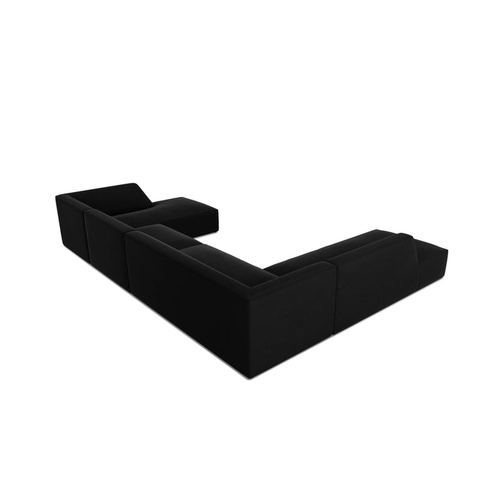 Windsor & Co Sao U-bank - Hoek Links - Velvet - Zwart