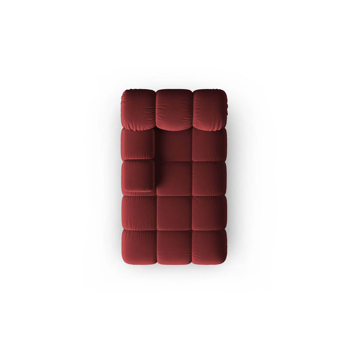 Milo Casa Tropea Modulair Bank Element - Chaise Longue Links - Bordeauxrood