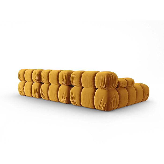 Milo Casa Tropea Modulaire Hoekbank 4-zits - Links - Okergeel
