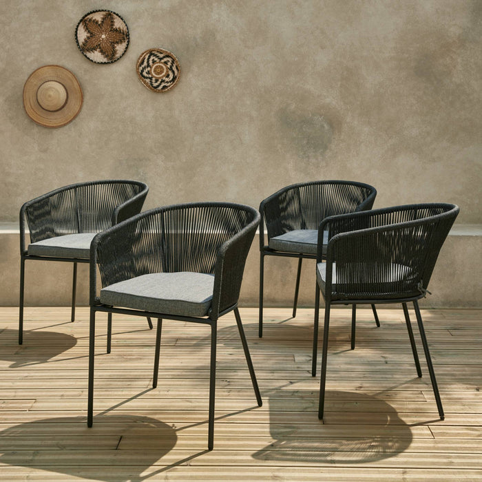 sweeek - Tuinstoelen, set van 4