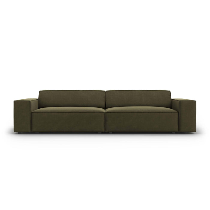 Micadoni Jodie 3-zitsbank - Fluweel - Groen