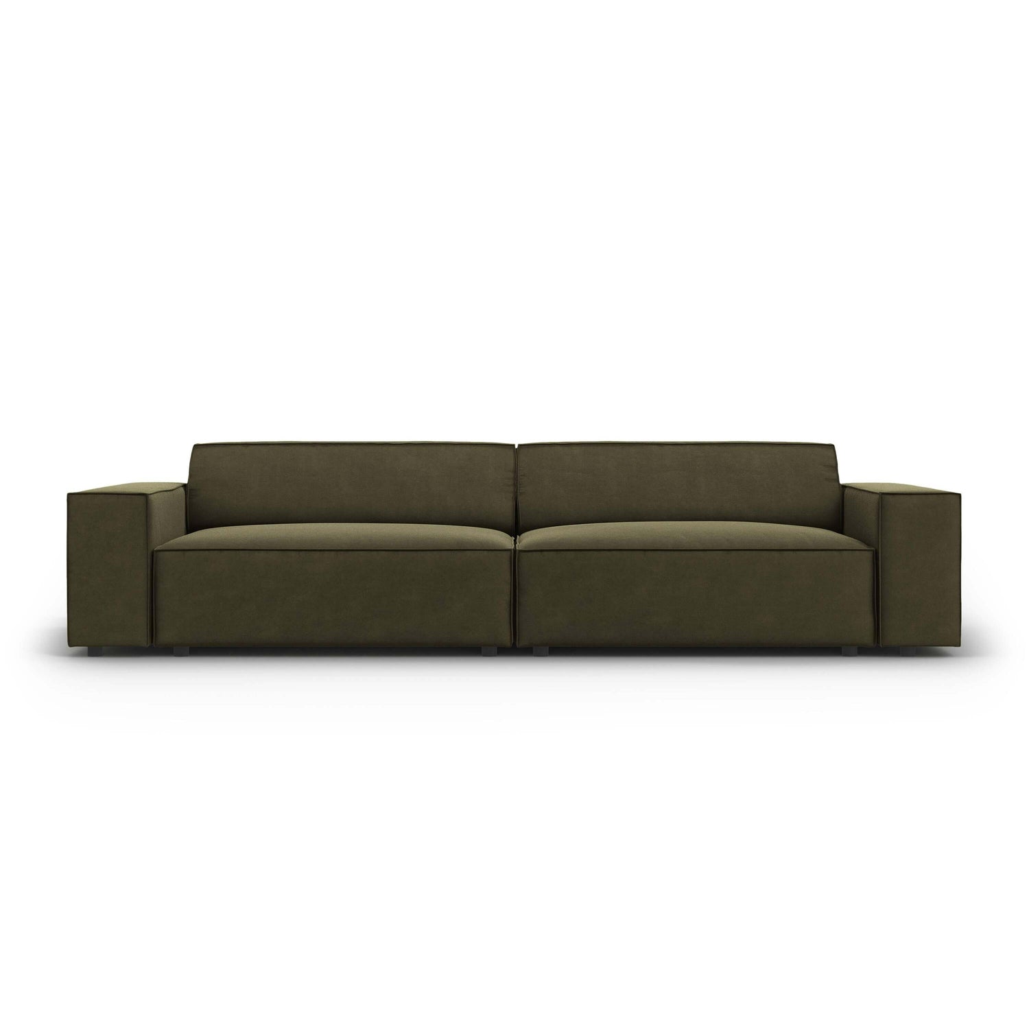 Micadoni Jodie 3-zitsbank - Fluweel - Groen