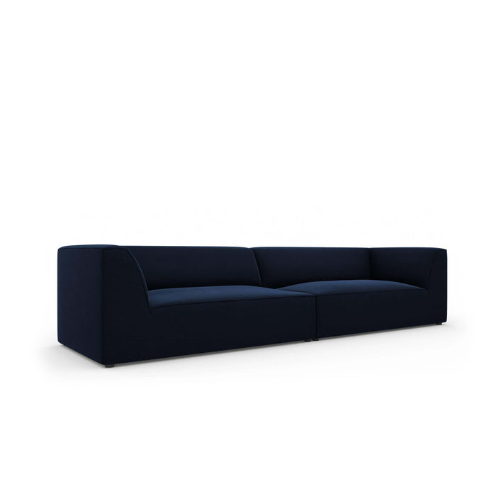 Windsor & Co Sao 4-zitsbank - Velvet - Koningsblauw
