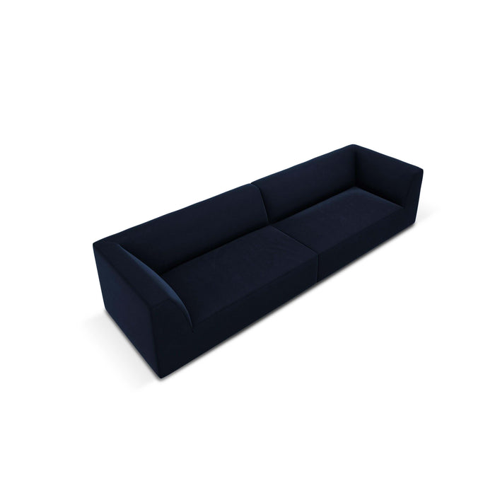 Windsor & Co Sao 4-zitsbank - Velvet - Koningsblauw