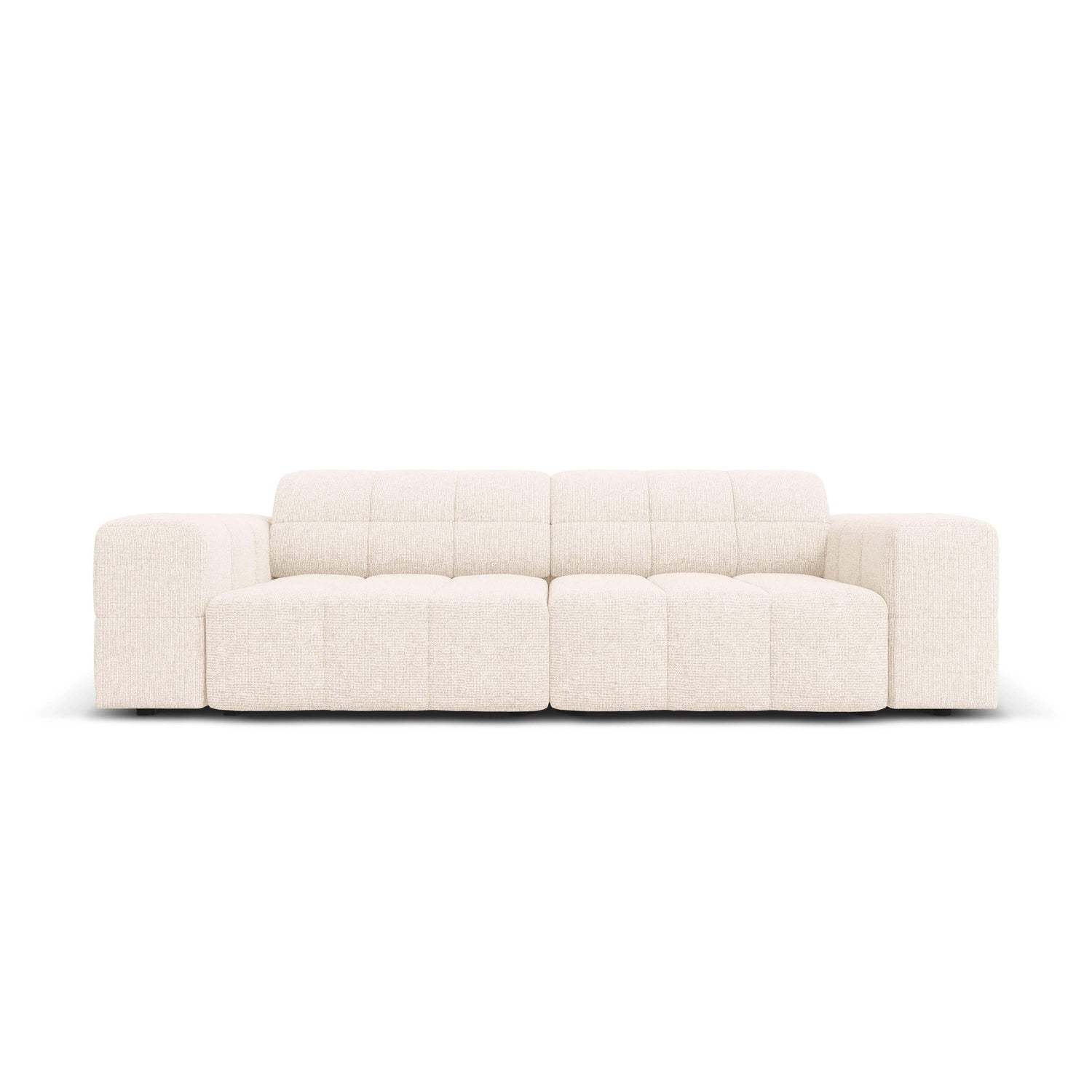 Cosmopolitan Design Chicago 3-zitsbank - Chenille - Crème