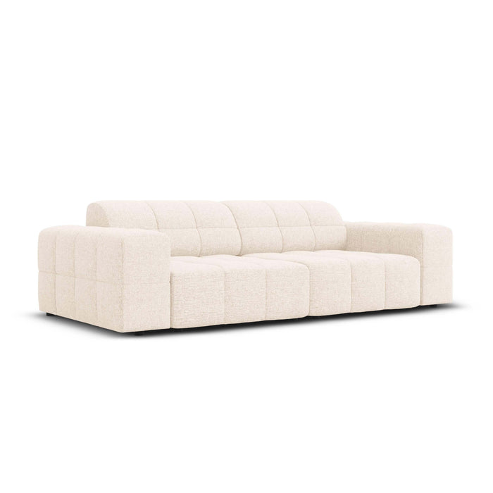 Cosmopolitan Design Chicago 3-zitsbank - Chenille - Crème