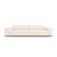 Cosmopolitan Design Chicago 4-zitsbank - Chenille - Crème