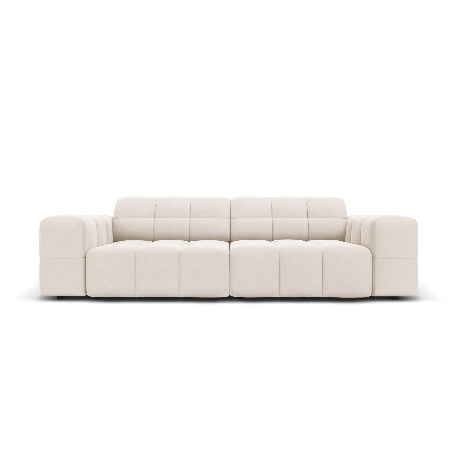 Cosmopolitan Design Chicago 3-zitsbank  - Velvet - Crème