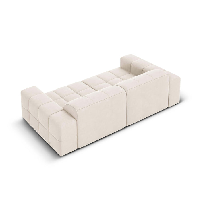 Cosmopolitan Design Chicago 3-zitsbank  - Velvet - Crème