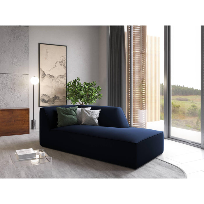 Windsor & Co Sao Chaise Longue Rechts - Velvet - Koningsblauw