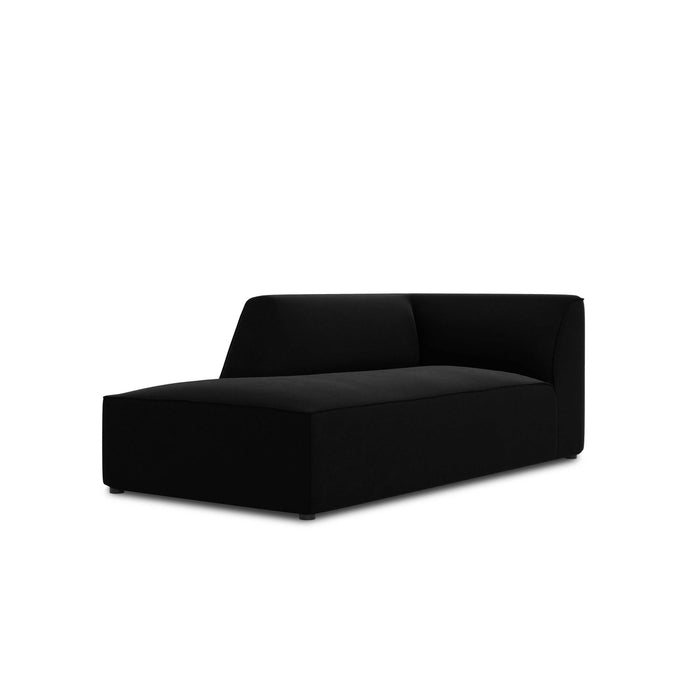 Windsor & Co Sao Chaise Longue Links - Velvet - Zwart