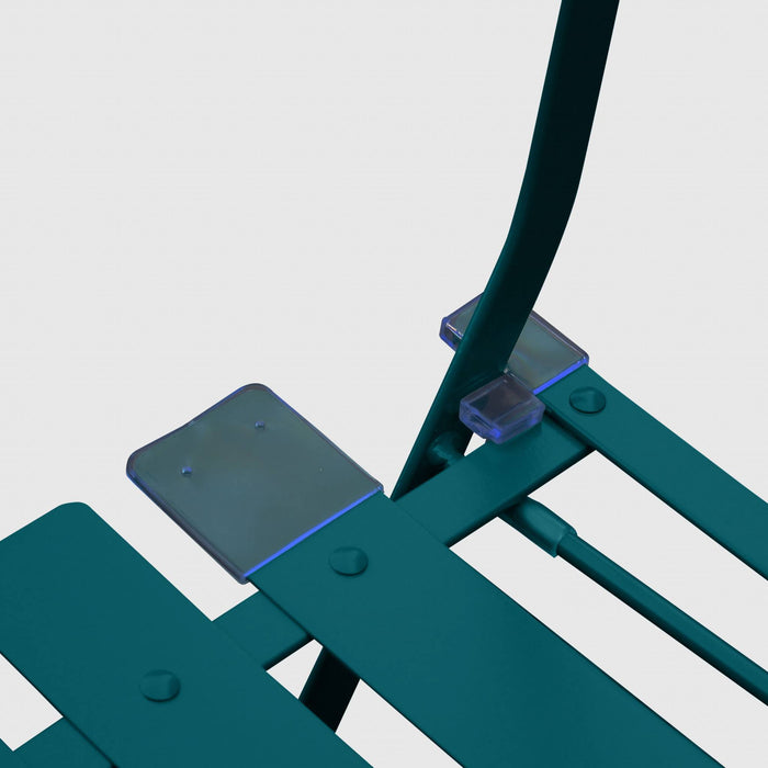 sweeek - Vierkante bistroset 2 stoelen