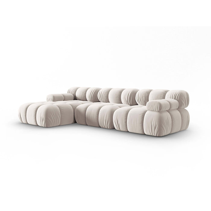 Milo Casa Tropea Modulaire Hoekbank 4-zits - Links - Lichtbeige