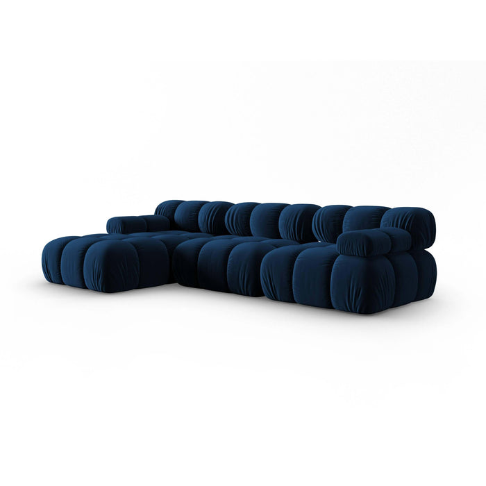 Milo Casa Tropea Modulaire Hoekbank 4-zits - Links - Koningsblauw