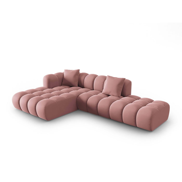 Windsor & Co Halley Hoekbank 5-zits - Links - Roze