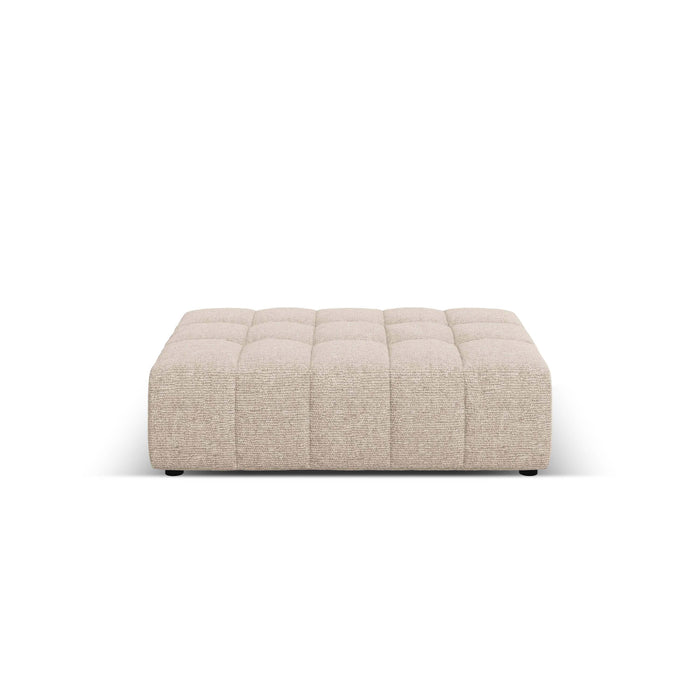 Cosmopolitan Design Chicago Hoekbank met Chaise Longue Links - Rechts Open - Chenille - Lichtbeige