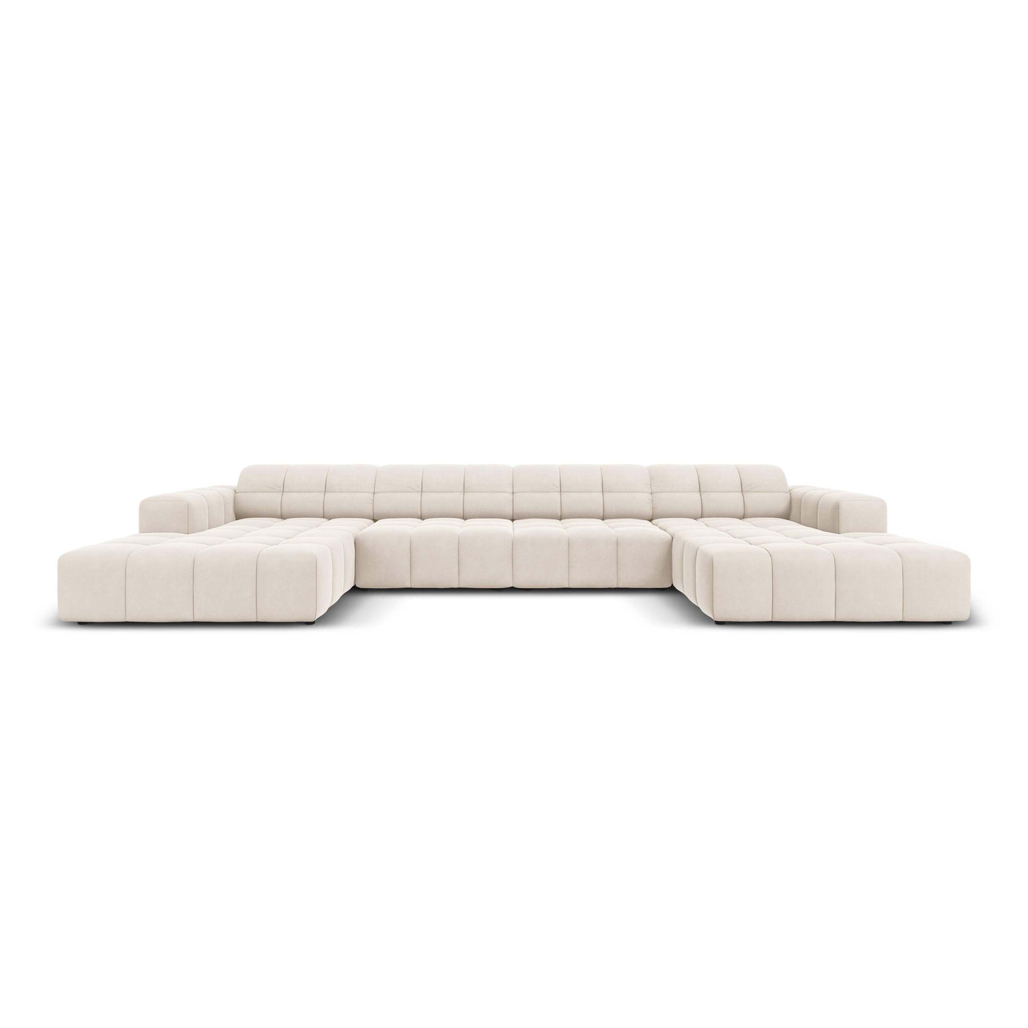 Cosmopolitan Design Chicago U-bank - Velvet - Crème