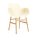 Normann Copenhagen Form Stoel met Armleuning - Eiken - Crème