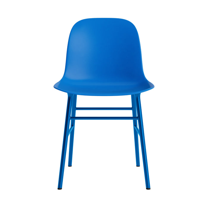 Normann Copenhagen Form Stoel - Staal - Bright Blue