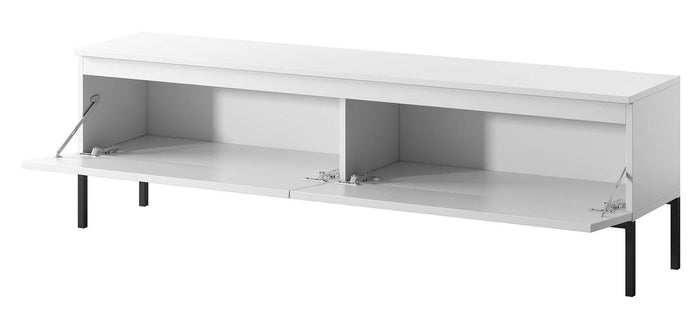 NADUVI Collection Kate Tv-Meubel - B 150 cm - Wit / Zwart