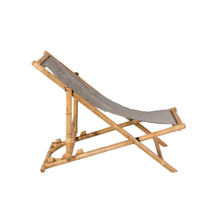 Rebellenclub Hydra Inklapbare Loungestoel - Naturel Bamboe