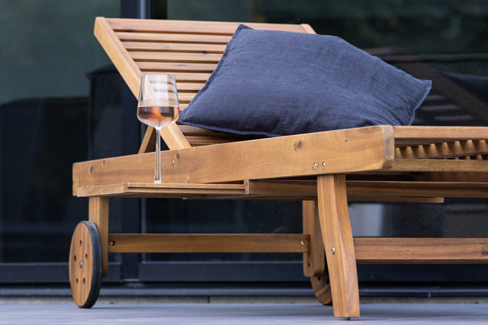 Rebellenclub Solario Tuin Ligbed - Naturel Hout