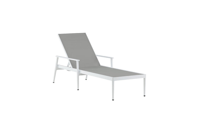 Rebellenclub Solis Tuin Ligbed - Set van 2 - Wit
