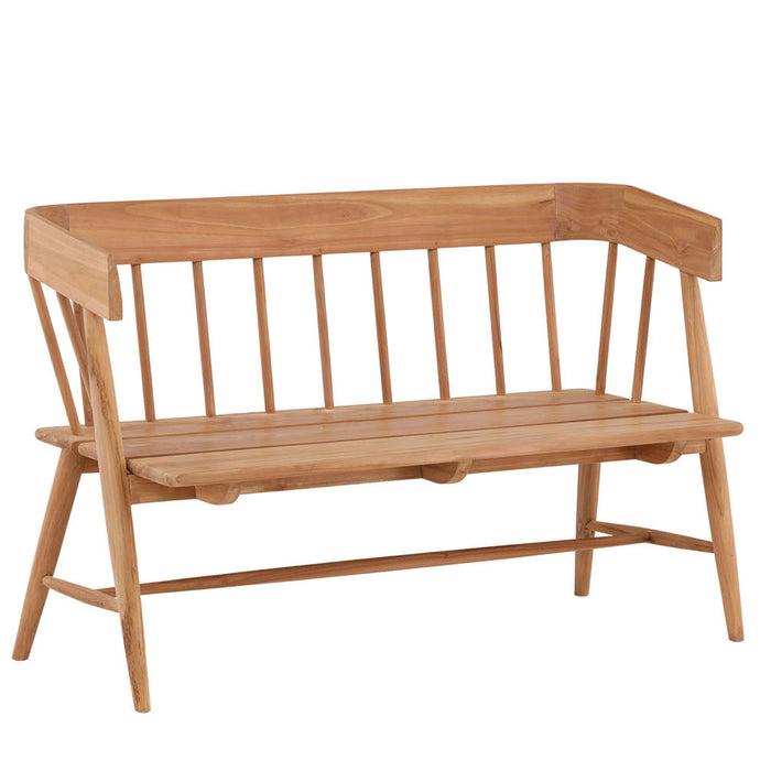 Rebellenclub Reed Tuinbankje - 122 x 58cm - Naturel Hout