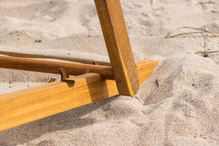 Rebellenclub Lonic Loungestoel - Naturel Hout