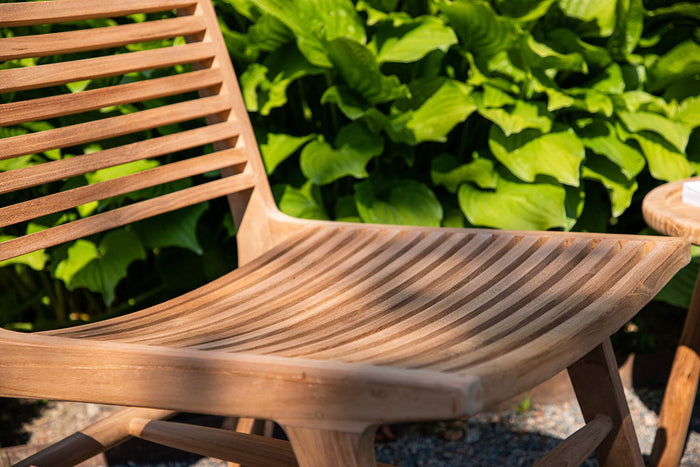Rebellenclub Kush Tuin Loungestoel - Naturel Hout