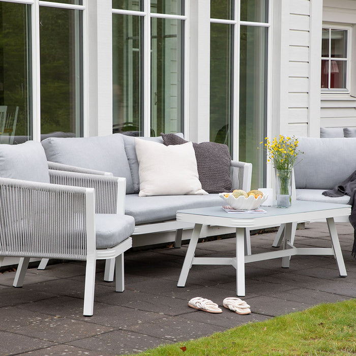 Rebellenclub Amary Loungeset - Wit