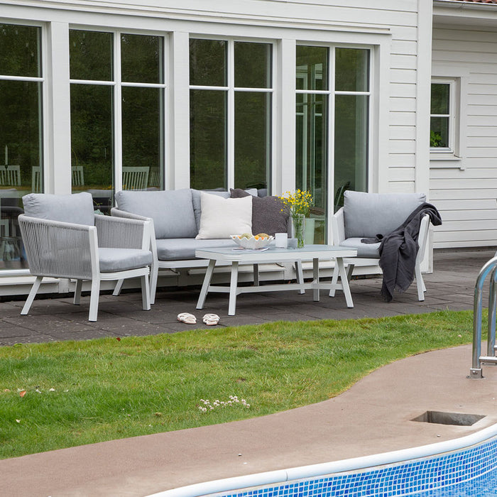 Rebellenclub Amary Loungeset - Wit