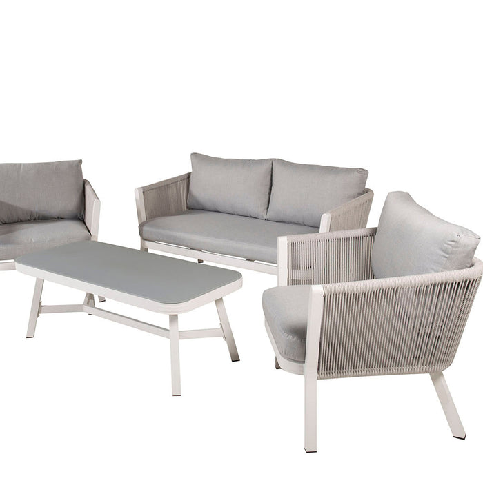 Rebellenclub Amary Loungeset - Wit