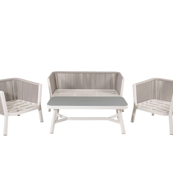 Rebellenclub Amary Loungeset - Wit