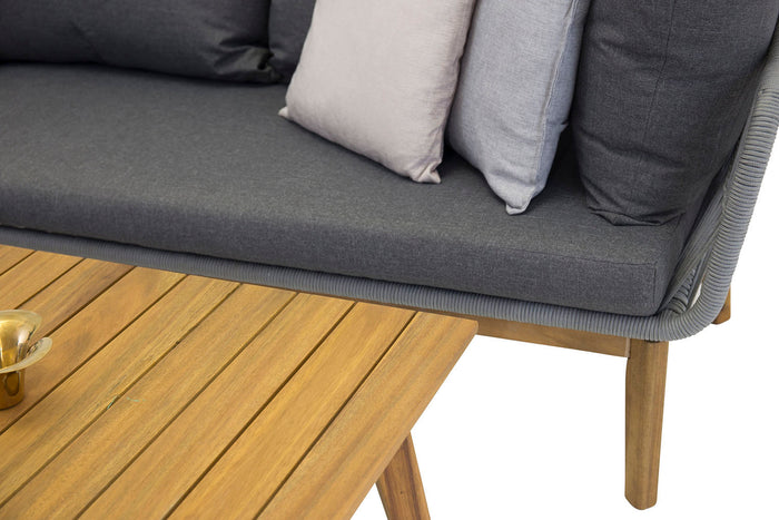 Rebellenclub Salsa Hoekloungeset - Grijs