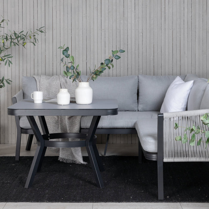 Rebellenclub Amary Hoekloungeset - Zwart