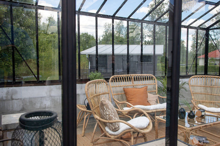 Rebellenclub Merit Loungeset - Naturel Rattan