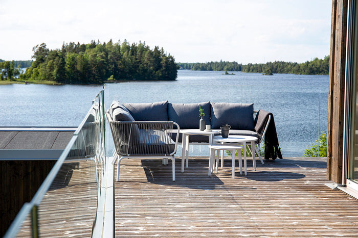 Rebellenclub Syros Hoekloungeset - Wit