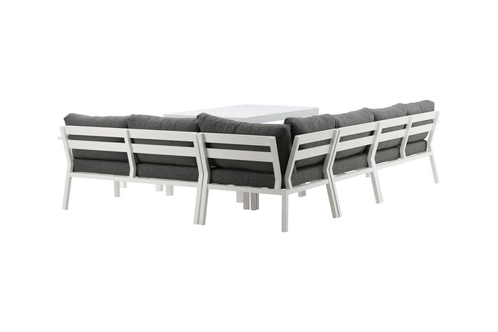 Rebellenclub Dalia Hoekloungeset - Wit