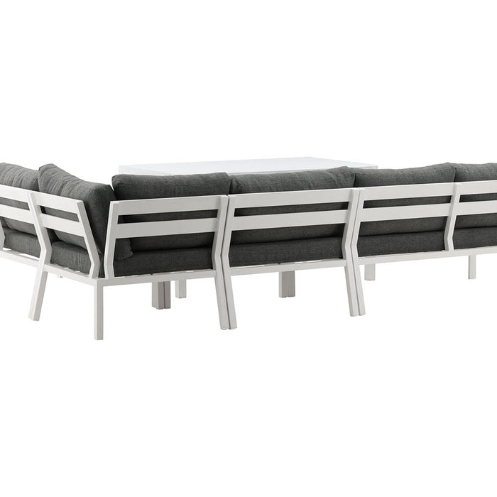 Rebellenclub Dalia Hoekloungeset - Wit