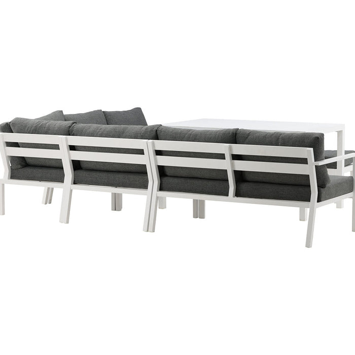 Rebellenclub Dalia Hoekloungeset - Wit