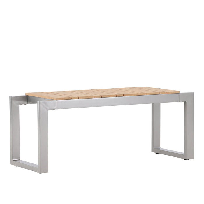 Rebellenclub Eski Tuinbankje - 100 x 38cm - Grijs