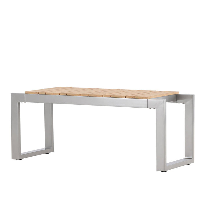 Rebellenclub Eski Tuinbankje - 100 x 38cm - Grijs