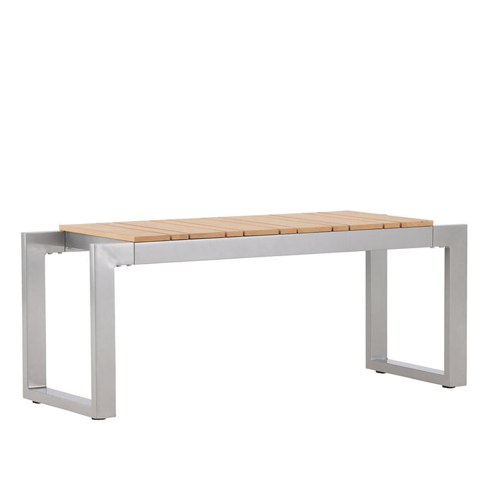 Rebellenclub Eski Tuinbankje - 100 x 38cm - Grijs