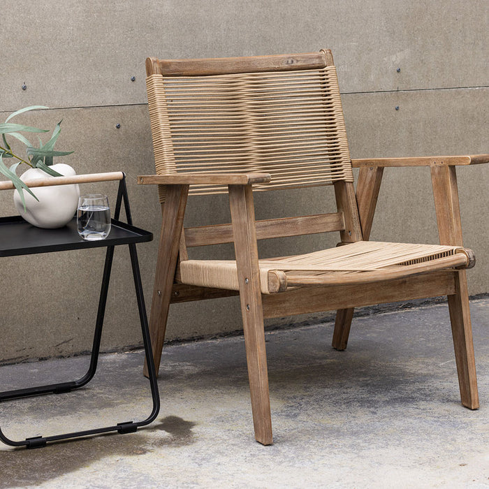 Rebellenclub Bern Tuin Loungestoel - Donker Bruin