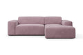 NADUVI Collection Nina Hoekbank Rechts - Velvet - Lila