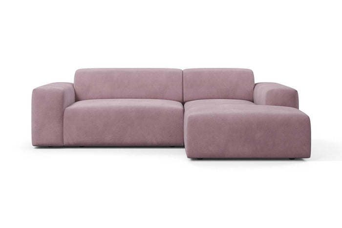 NADUVI Collection Nina Hoekbank Rechts - Velvet - Lila
