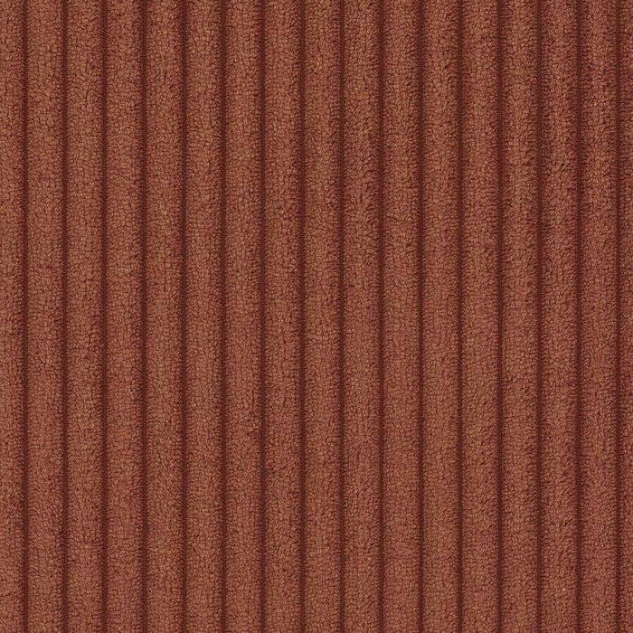 NADUVI Collection Nina Big Hoekbank Rechts - Ribstof - Terra Cotta